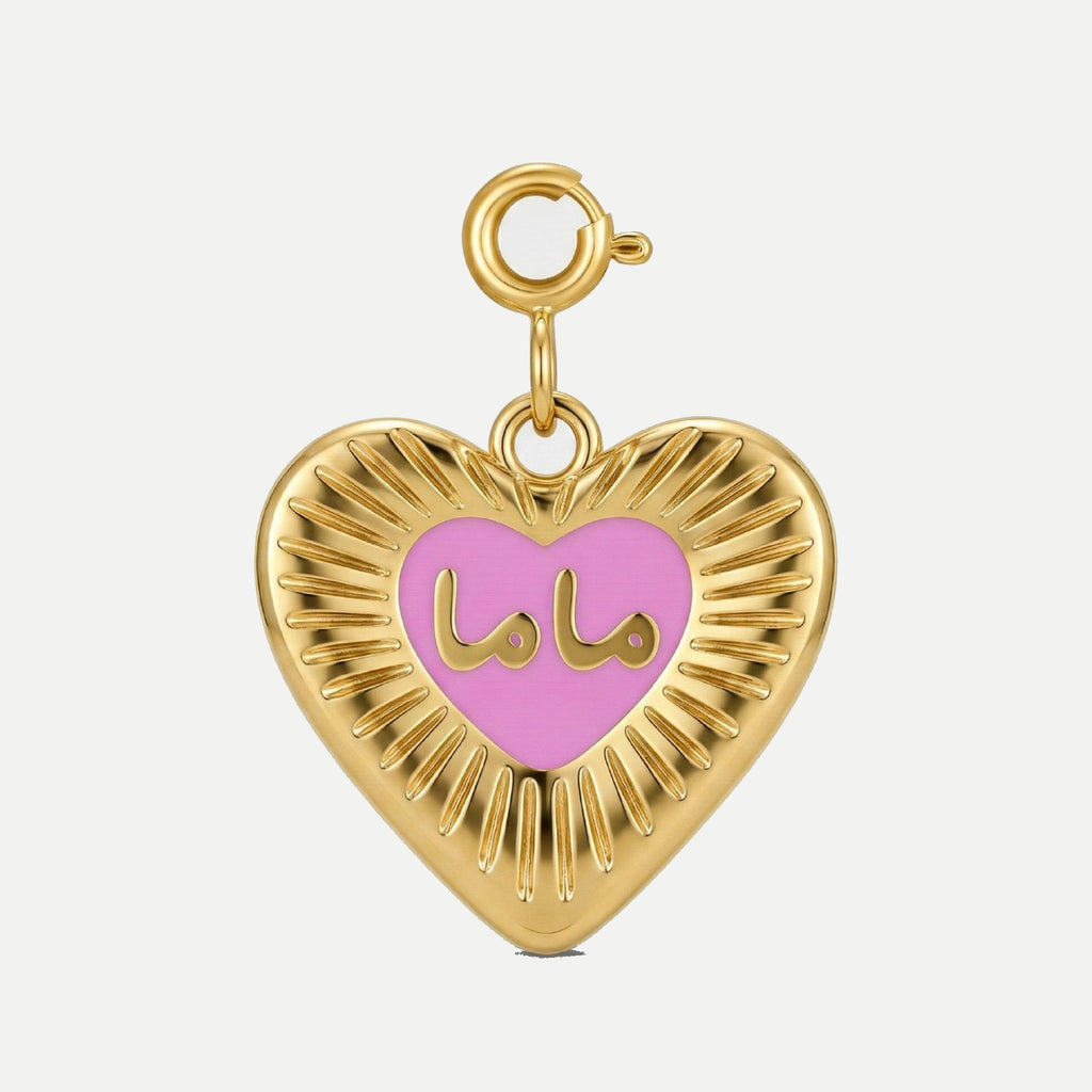 Mama Heart Charm