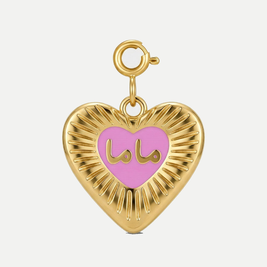 Mama Heart Charm